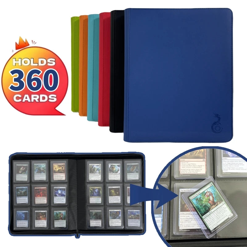 Toploader-Album 9-Pocket – für 360 Toploader
