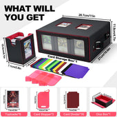 Deckbox mit Griff – 7-in-1 Aufbewahrung