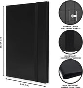 9-Pocket Sammelalbum – 360 Karten, Side-Loading