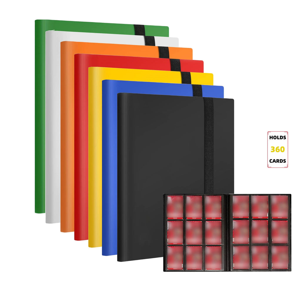 9-Pocket Sammelalbum – 360 Karten, Side-Loading