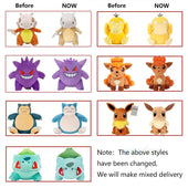 2026* Peluche Pokemon Gengar Peluche 24cm Pokemon stuffed Toy Cute Cartoon Pikachu Plush Doll Soft Doll  Birthday Gift