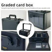 Kartenbox 3 Reihen – für Graded Slabs & Karten (mit Deckel)